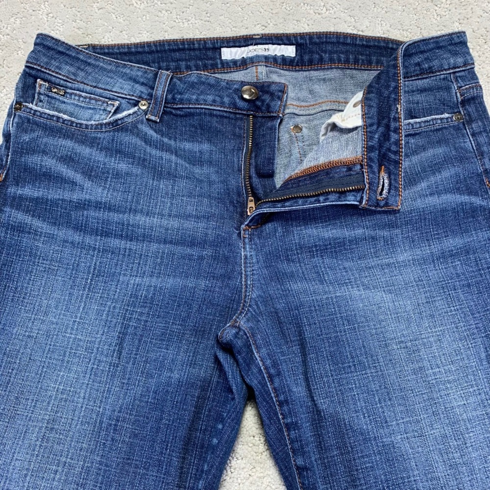 Joe's Jeans Muse Bootcut Jeans Women's 32x30.5 Dark Wash Stretch Low Rise